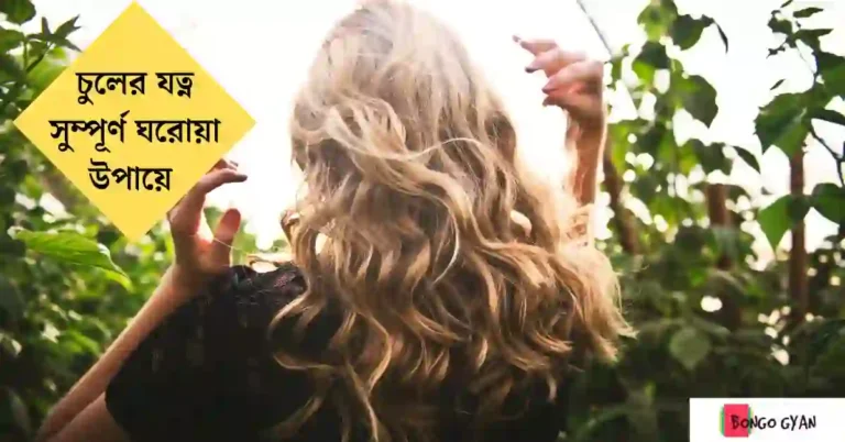 চুলের যত্ন ঘরোয়া উপায়